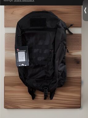 Black Tactical Backpack for Men – Durable  for Hiking